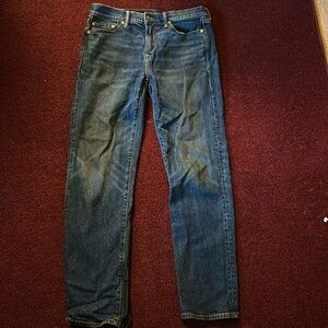 american eagle work jeans, worn, good condition